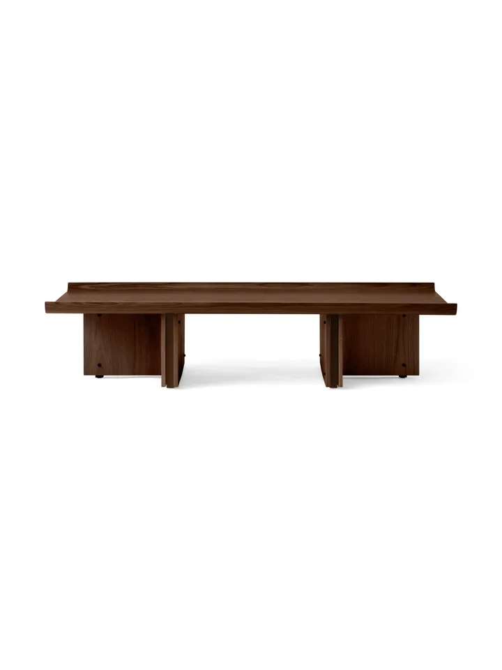 Conrad Lounge Table tammi - Tummapetsattu tammi, 149x74 cm - Audo Copenhagen