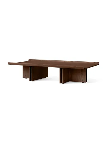 Conrad Lounge Table tammi - Tummapetsattu tammi, 149x74 cm - Audo Copenhagen