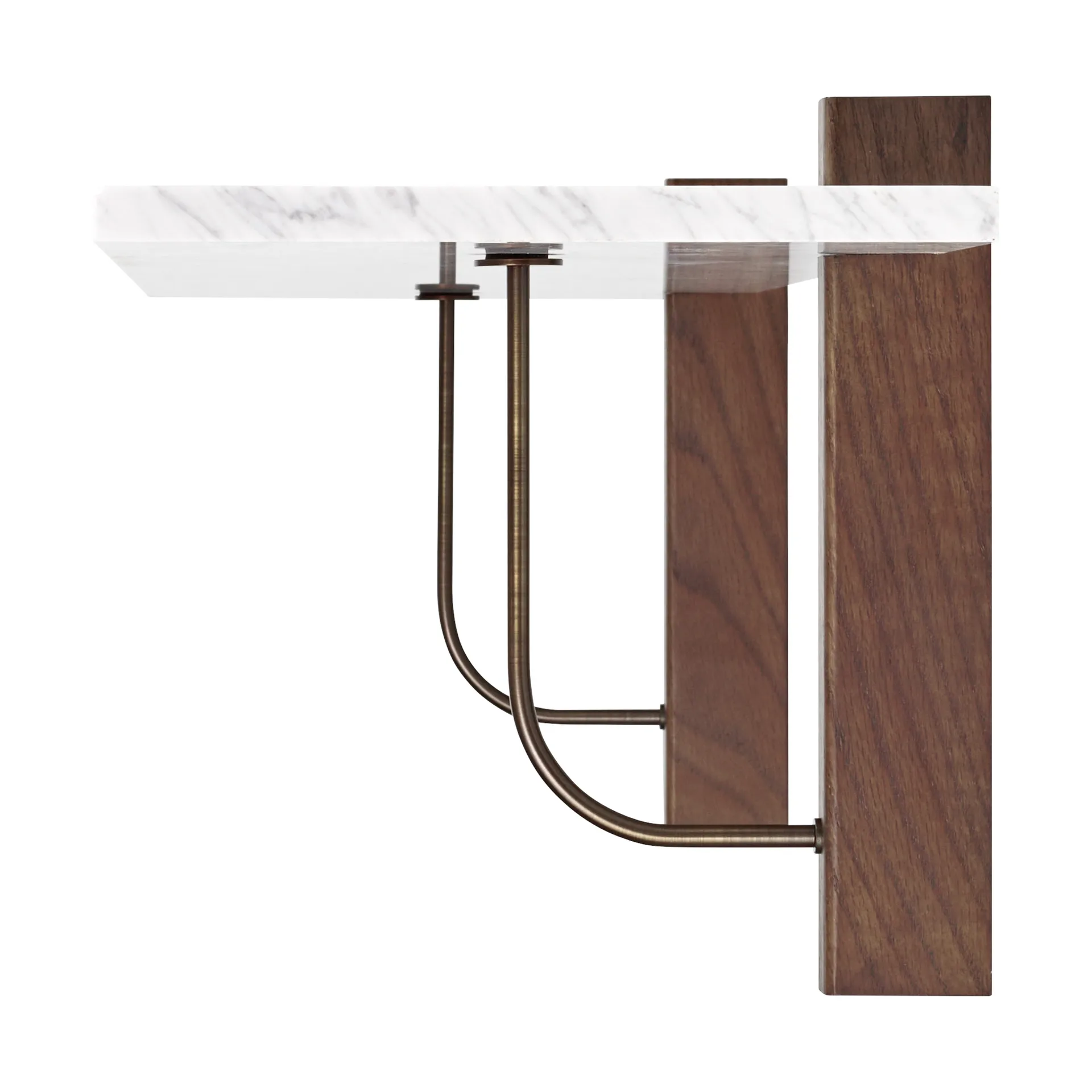 Corbel hylly 100x30cm, Marble carrara Audo Copenhagen