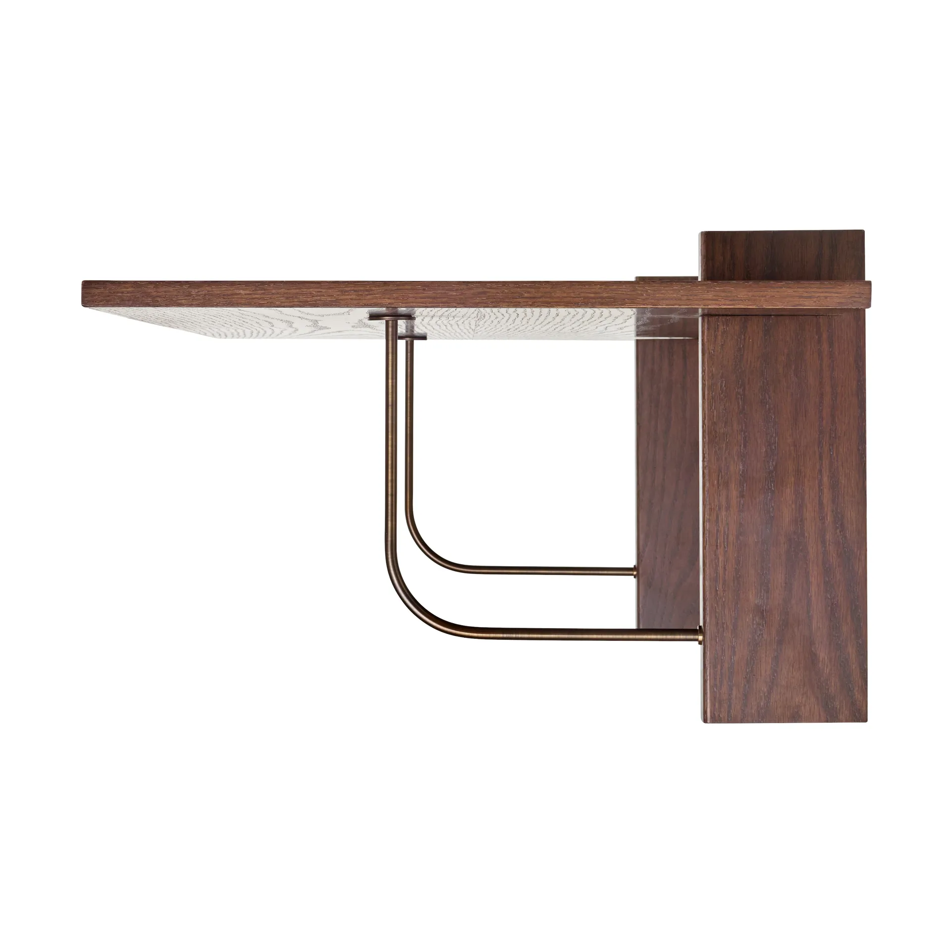 Corbel kirjoitustaso 100x45cm, Dark stained oak Audo Copenhagen