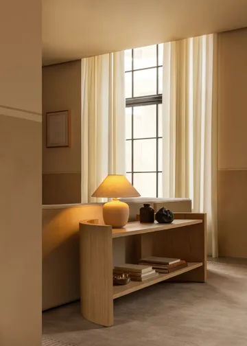 Crescent hylly - Käsittelemätön tammi, 150x60 cm - Audo Copenhagen