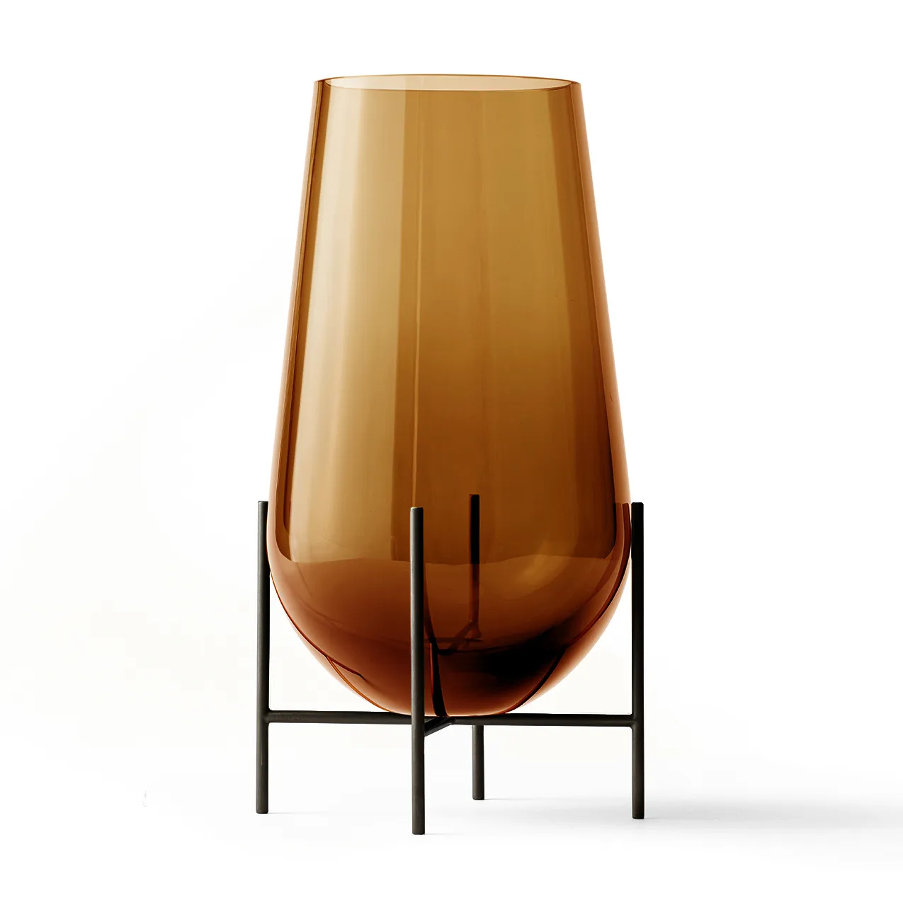 Echasse maljakko M, Meripihka-pronssattu messinki Audo Copenhagen