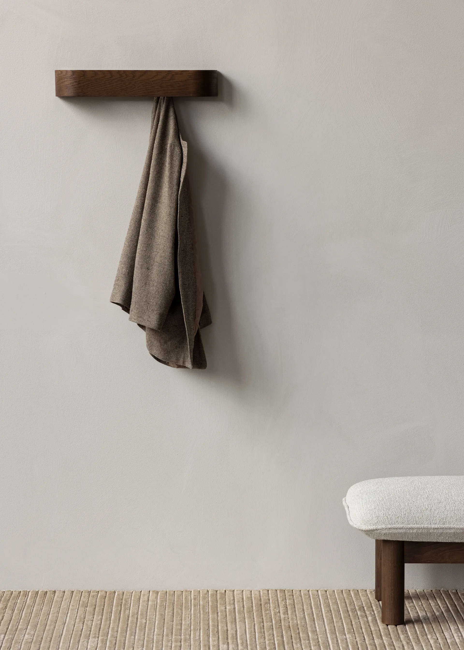 Epoch vaateripustin 50 cm, Tummaksi petsattu tammi Audo Copenhagen