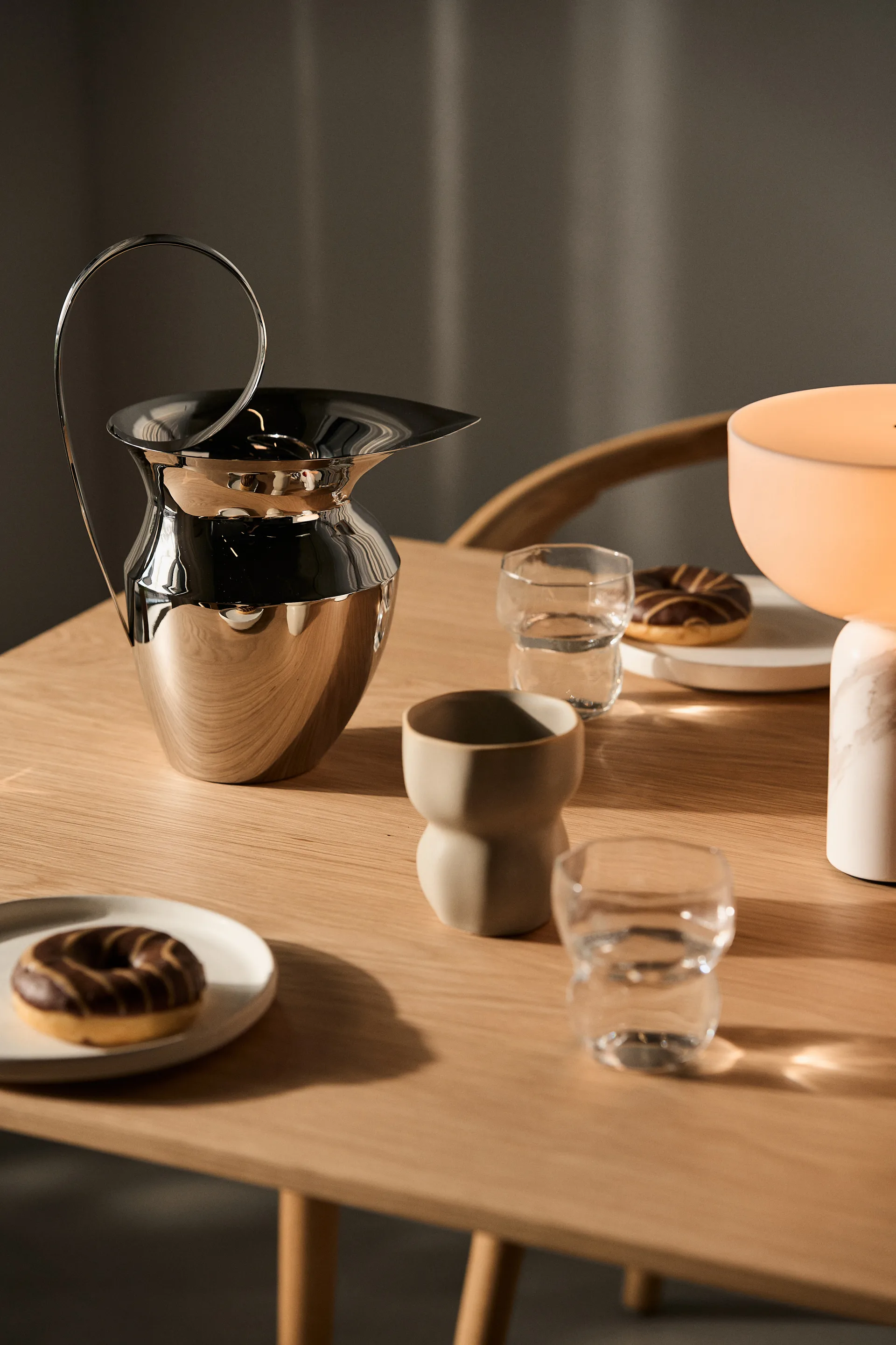 Etruscan kannu 30 cm, Ruostumaton teräs Audo Copenhagen