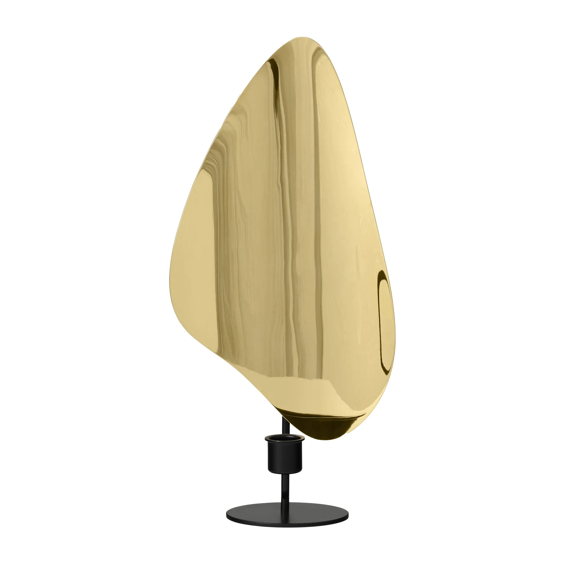 Flambeau kynttilänjalka 34 cm, Black-polished brass Audo Copenhagen