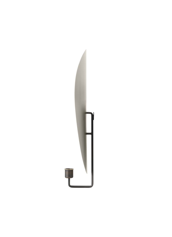 Flambeau kynttilänjalka seinä 40 cm, Bronzed brass-grey Audo Copenhagen