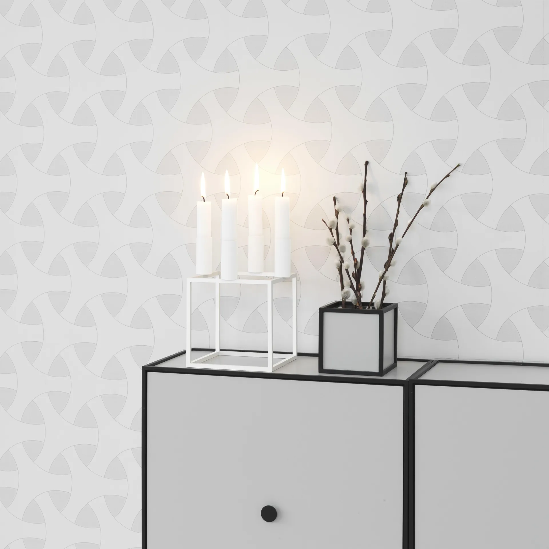 Frame 10 box kannella, vaaleanharmaa Audo Copenhagen