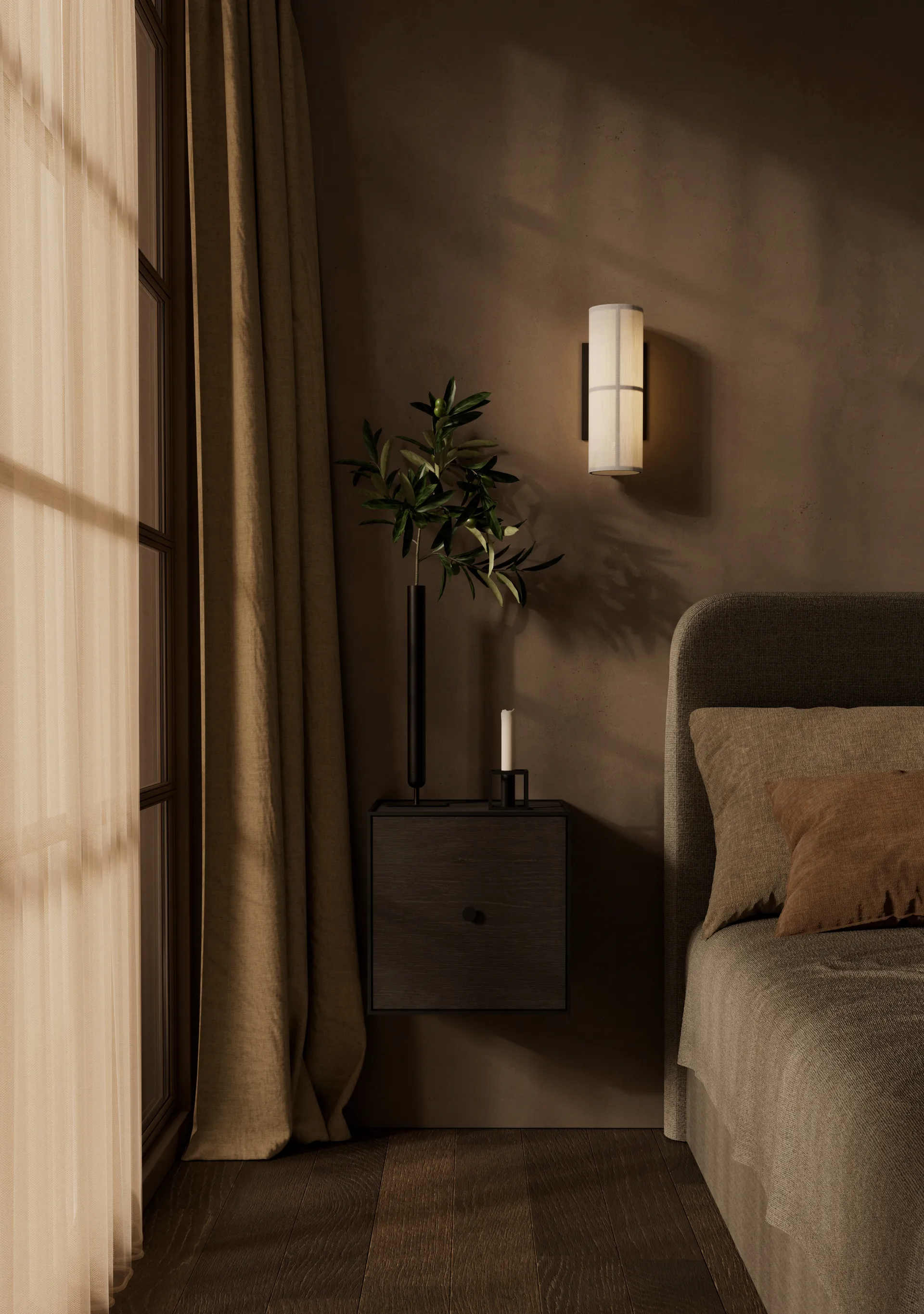 Frame 35 kuutio ovella, savustettu tammi Audo Copenhagen