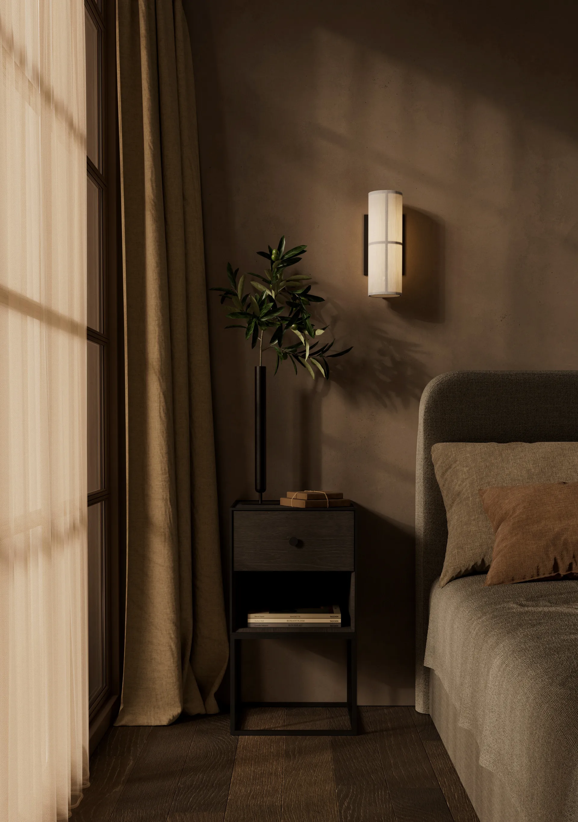 Frame 35 sivupöytä, Savustettu tammi Audo Copenhagen