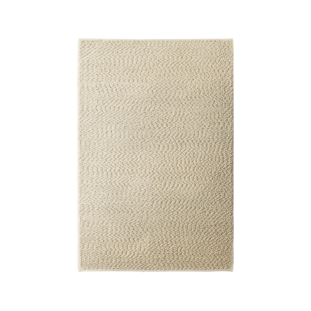 Audo Copenhagen Gravel matto 170 x 240 cm Ivory | Skandinaavinen Sisustus | Villamatot | Valkoinen