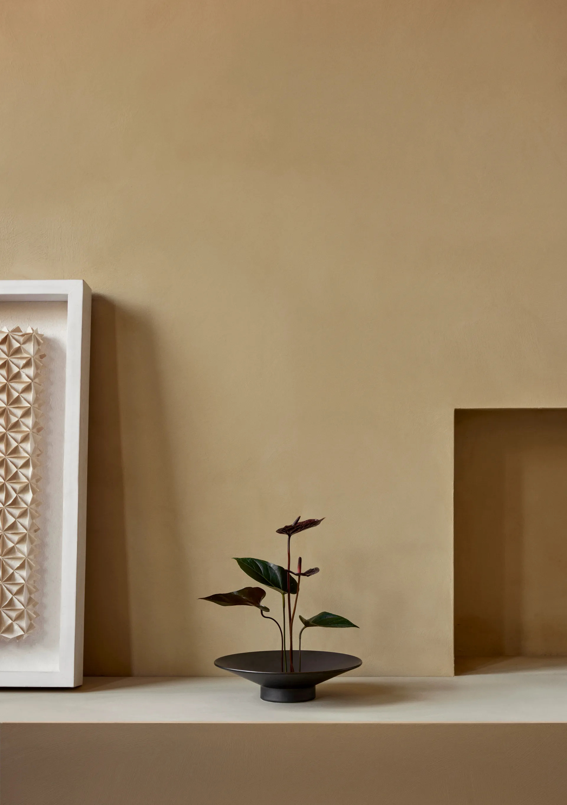 Hana maljakko Ø 27 x 7 cm, Umber Audo Copenhagen