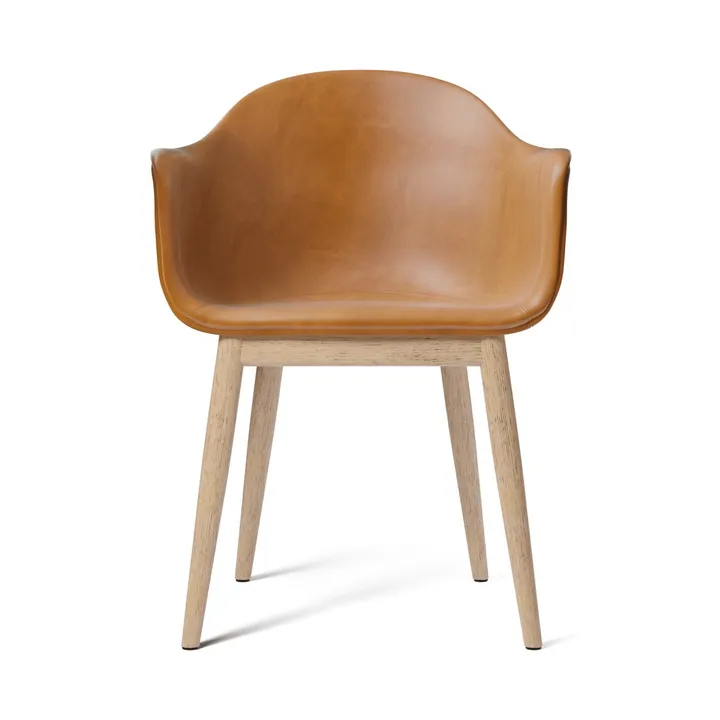 Harbour Dining Chair -täysverhoiltu ruokatuoli - Aida 0250-naturelli tammi - Audo Copenhagen