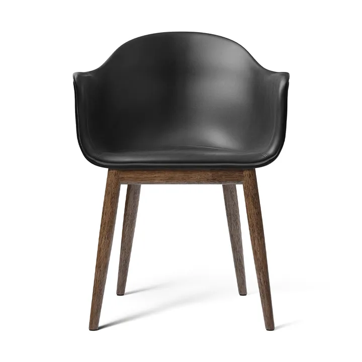 Harbour Dining Chair -täysverhoiltu ruokatuoli - Aida 0618-tummaksi petsattu tammi - Audo Copenhagen