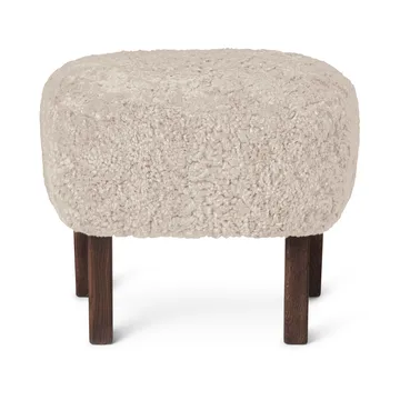 Ingeborg lepotuoli - Lampaannahka moonlight-jalat savutammea - Audo Copenhagen