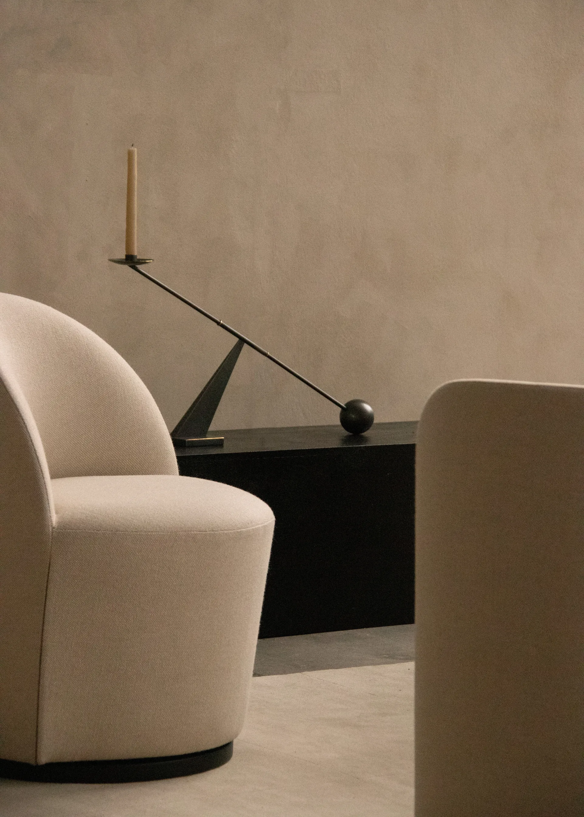 Interconnect kynttilänjalka 70 cm, Bronzed brass Audo Copenhagen