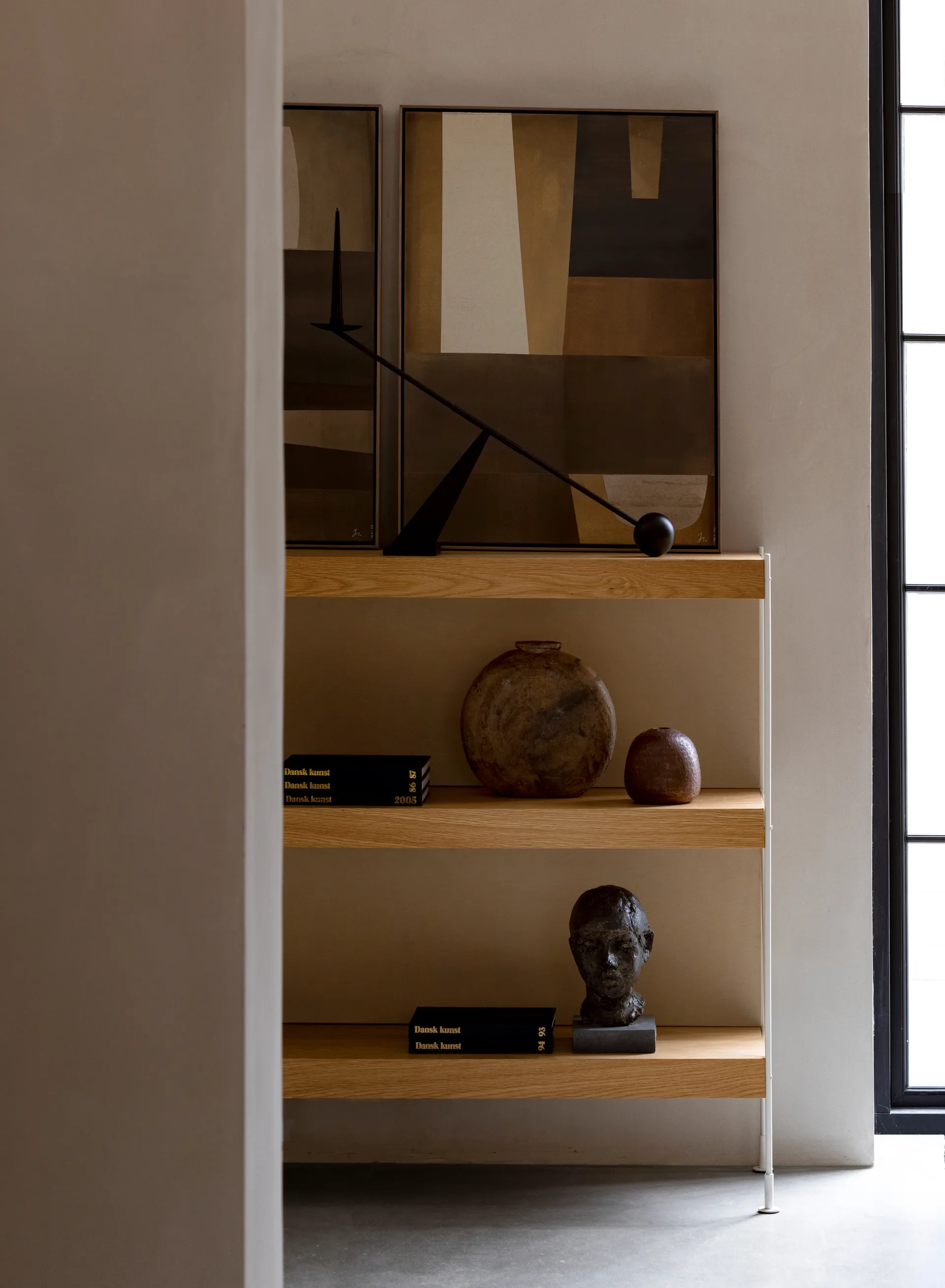 Interconnect kynttilänjalka 70 cm, Musta Audo Copenhagen