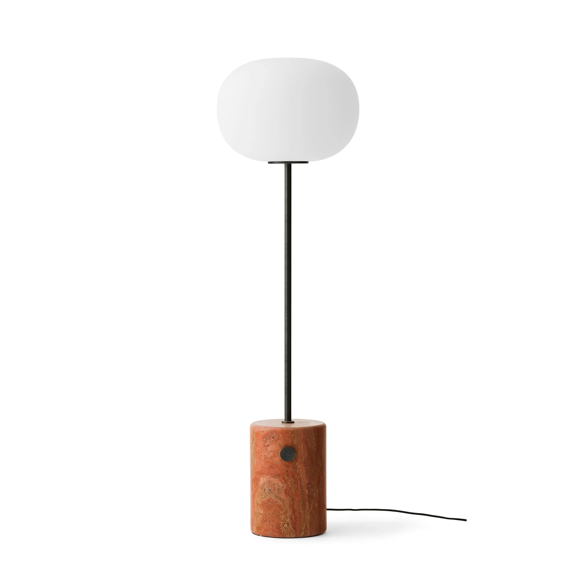 JWDA lattialamppu, Red travertine, 130 cm Audo Copenhagen