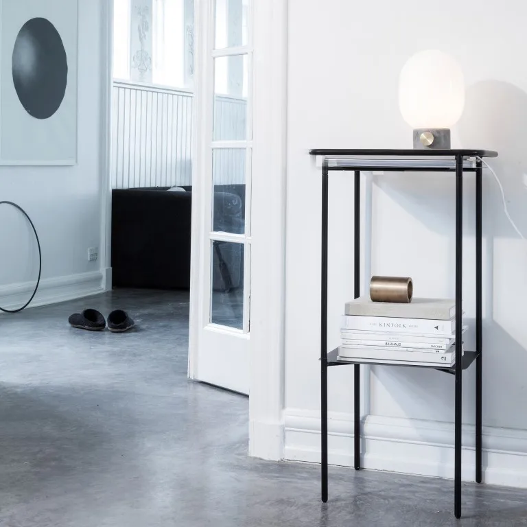 JWDA pöytävalaisin, Betoni-messinki, Small Audo Copenhagen