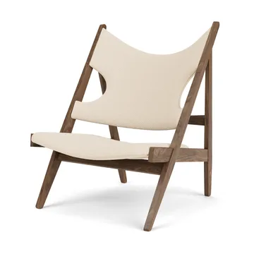 Knitting loungenojatuoli - Walnut-Logan Jasmine - Audo Copenhagen