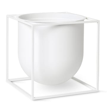 Kubus kukkaruukku 23 cm - Valkoinen - Audo Copenhagen