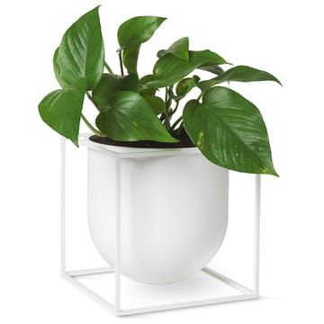 Kubus kukkaruukku 23 cm - Valkoinen - Audo Copenhagen