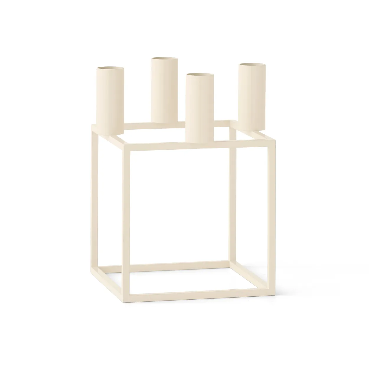 Audo Copenhagen Kubus kynttilänjalka Ivory