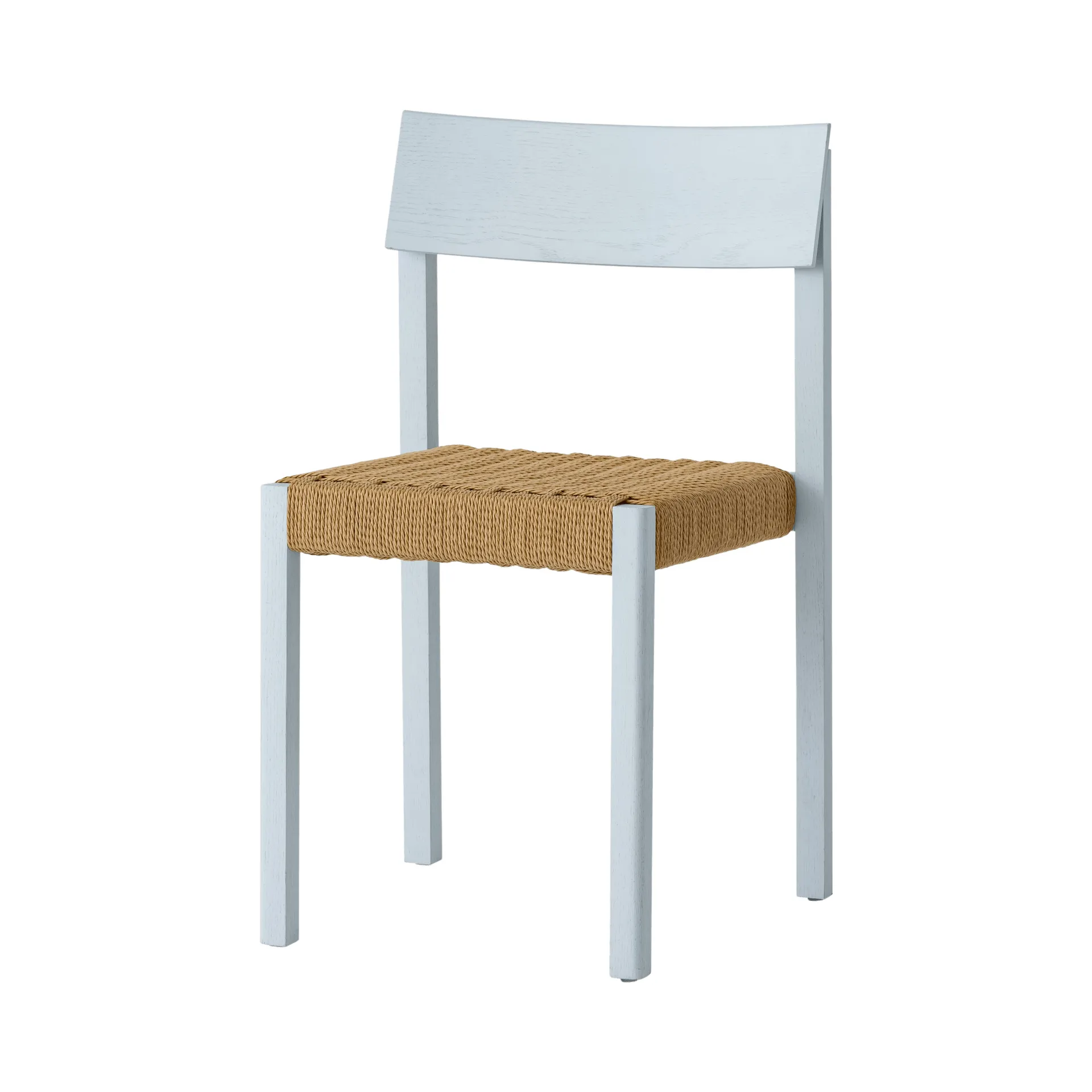 Mauro tuoli, Linen blue tammi-luonnonpunottu istuin Audo Copenhagen