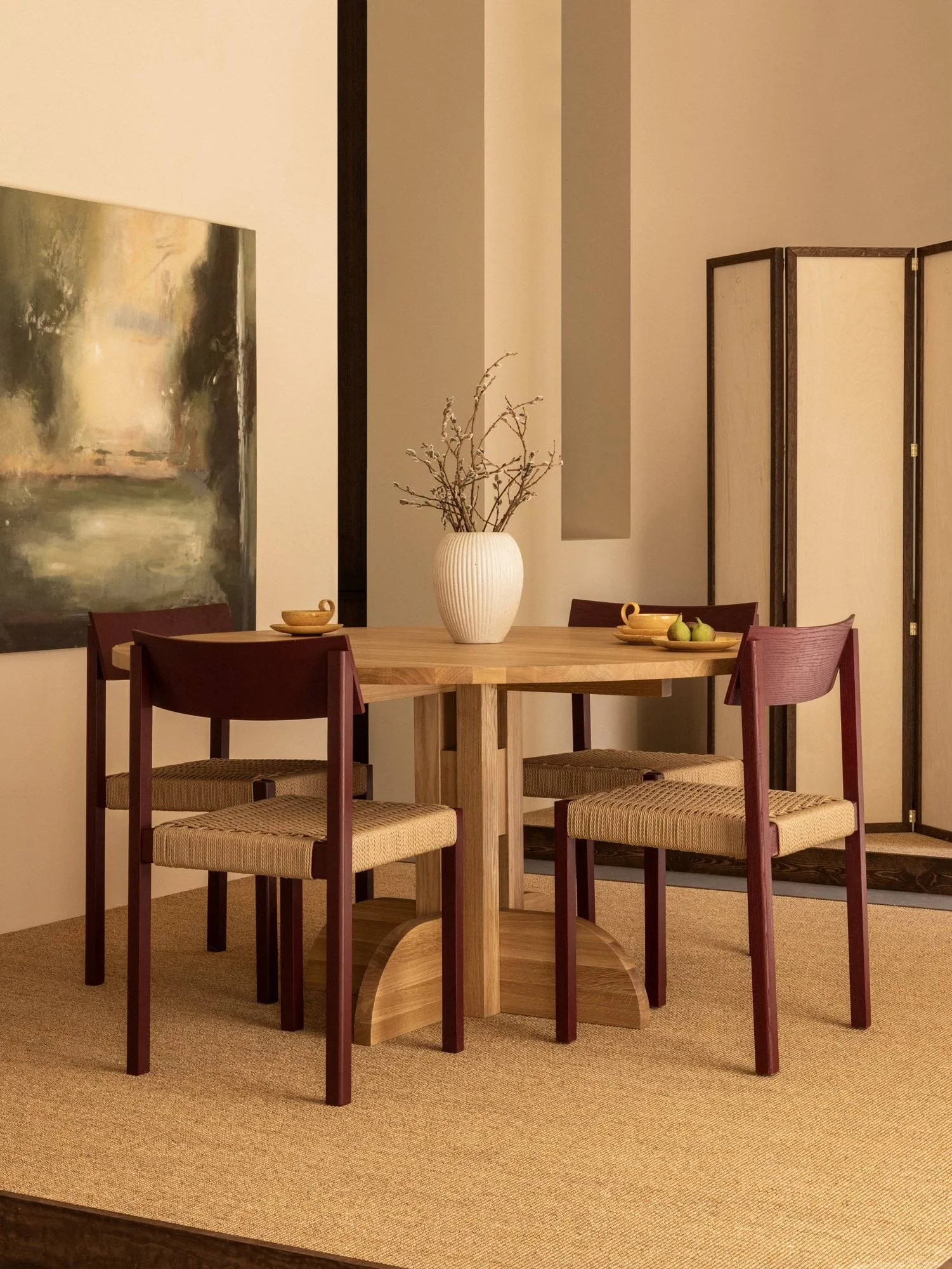 Mauro tuoli, Musta tammi-luonnonpunottu istuin Audo Copenhagen