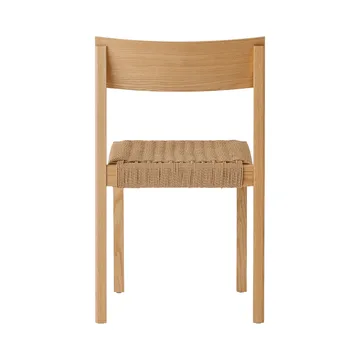 Mauro tuoli - Natural tammi-naturpunottu istuin - Audo Copenhagen