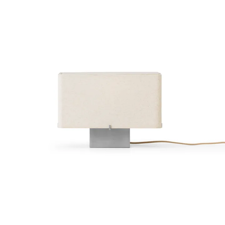 Nonna pöytälamppu 24 cm - Harjattu alumiini hiekka - Audo Copenhagen