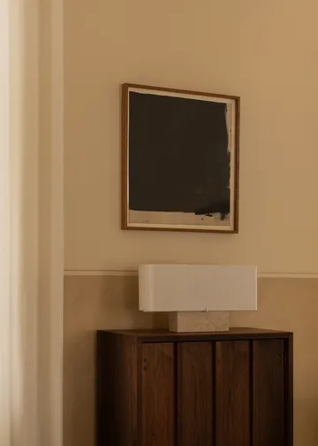 Nonna pöytälamppu 30 cm - Travertine-hiekka - Audo Copenhagen