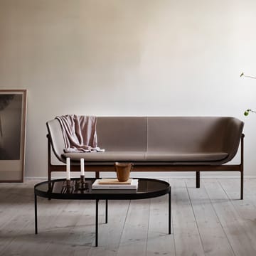 NoNo sohvapöytä L 59,5x96,5 cm - Musta-ruskea - Audo Copenhagen