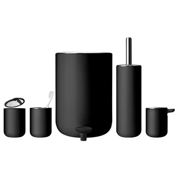 Norm hammasharjakuppi - musta - Audo Copenhagen