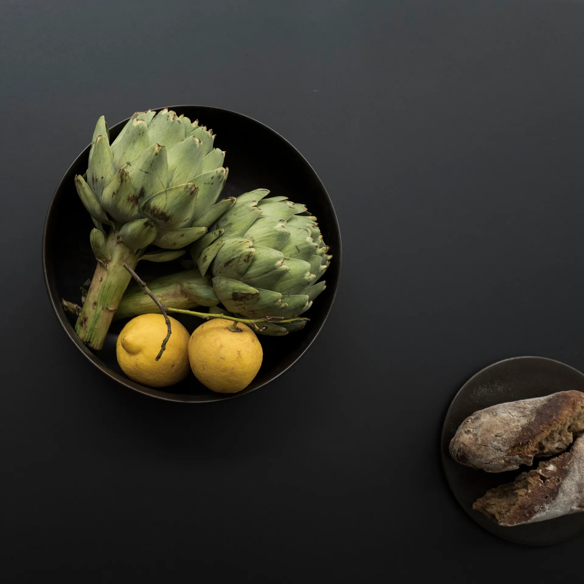 Norm kulho Ø 25 cm, Dark Glazed Audo Copenhagen