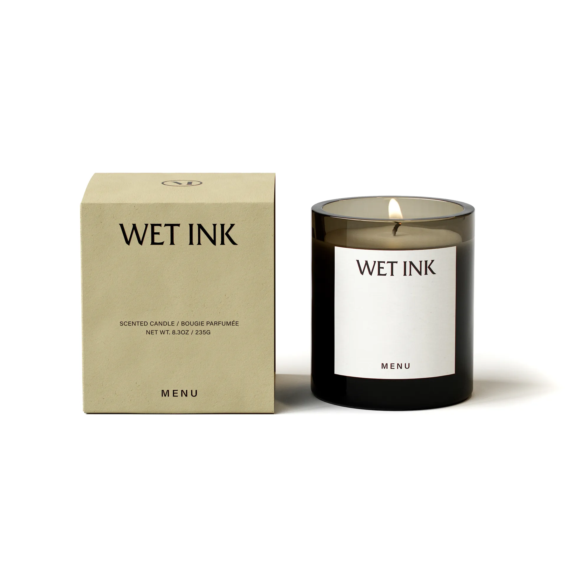 Olfacte tuoksukynttilä Wet Ink, 235 g Audo Copenhagen
