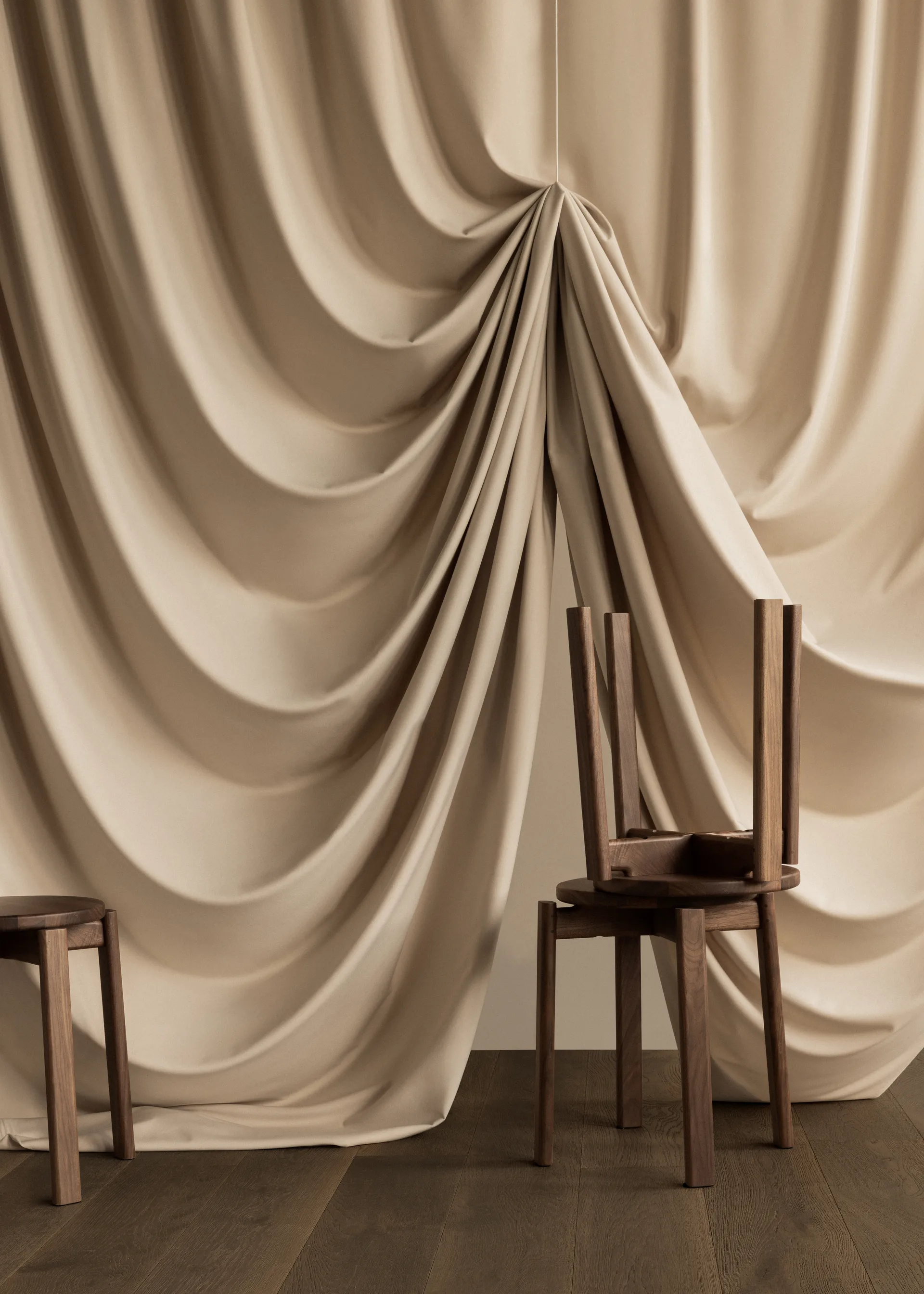 Passage rahi, Tummaksi petsattu tammi Audo Copenhagen