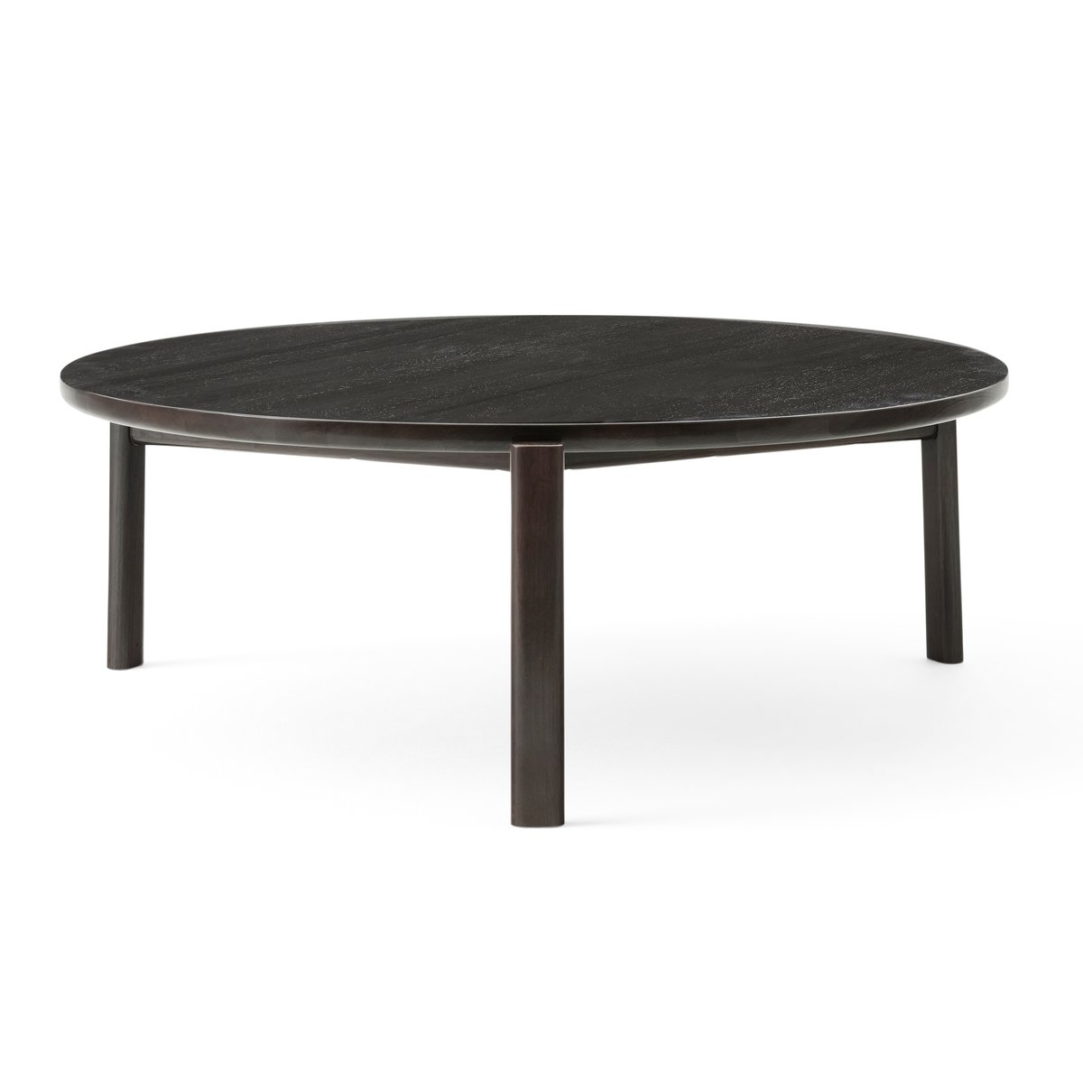 Audo Copenhagen Passage sohvapöytä 90 cm Tummaksi lakattu tammi