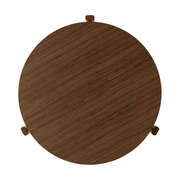 Passage sohvapöytä - Tummaksi petsattu tammi, Ø70 cm - Audo Copenhagen