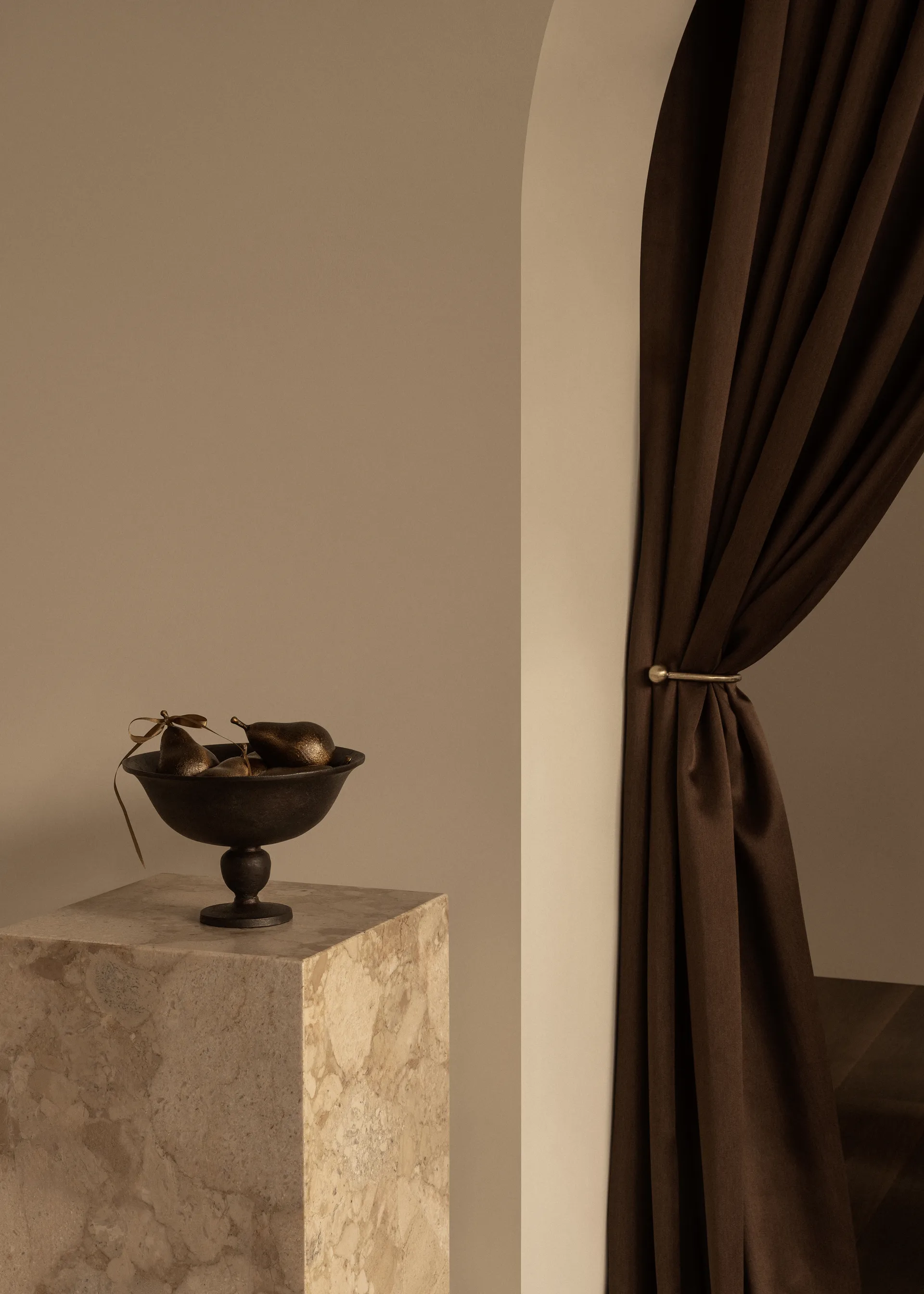 Pavot kulho, Ruskea Audo Copenhagen