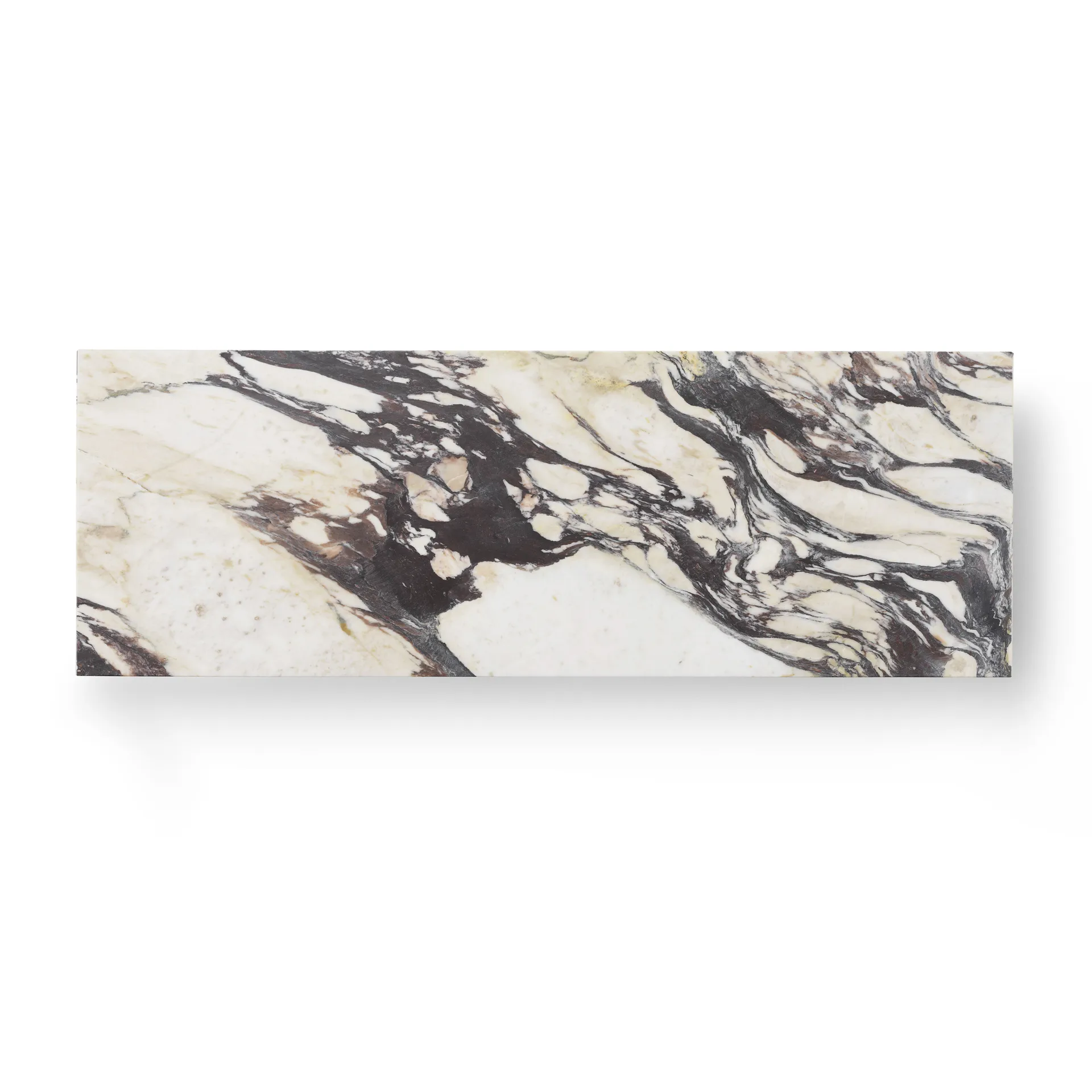 Plinth Bridge apupöytä, Calacatta Viola Audo Copenhagen