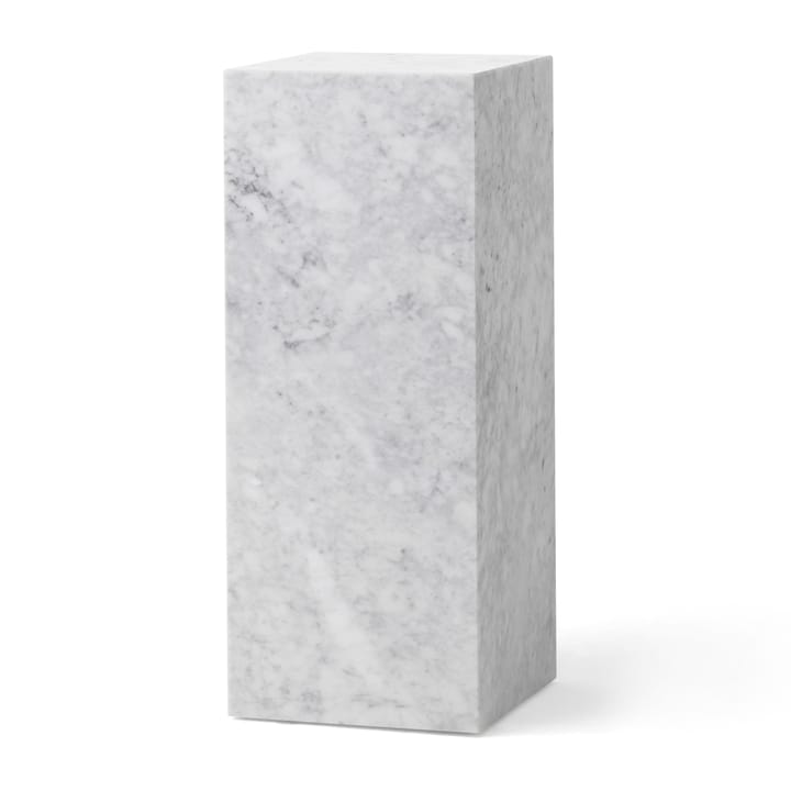 Plinth Pedestal jalusta - Carrara - Audo Copenhagen