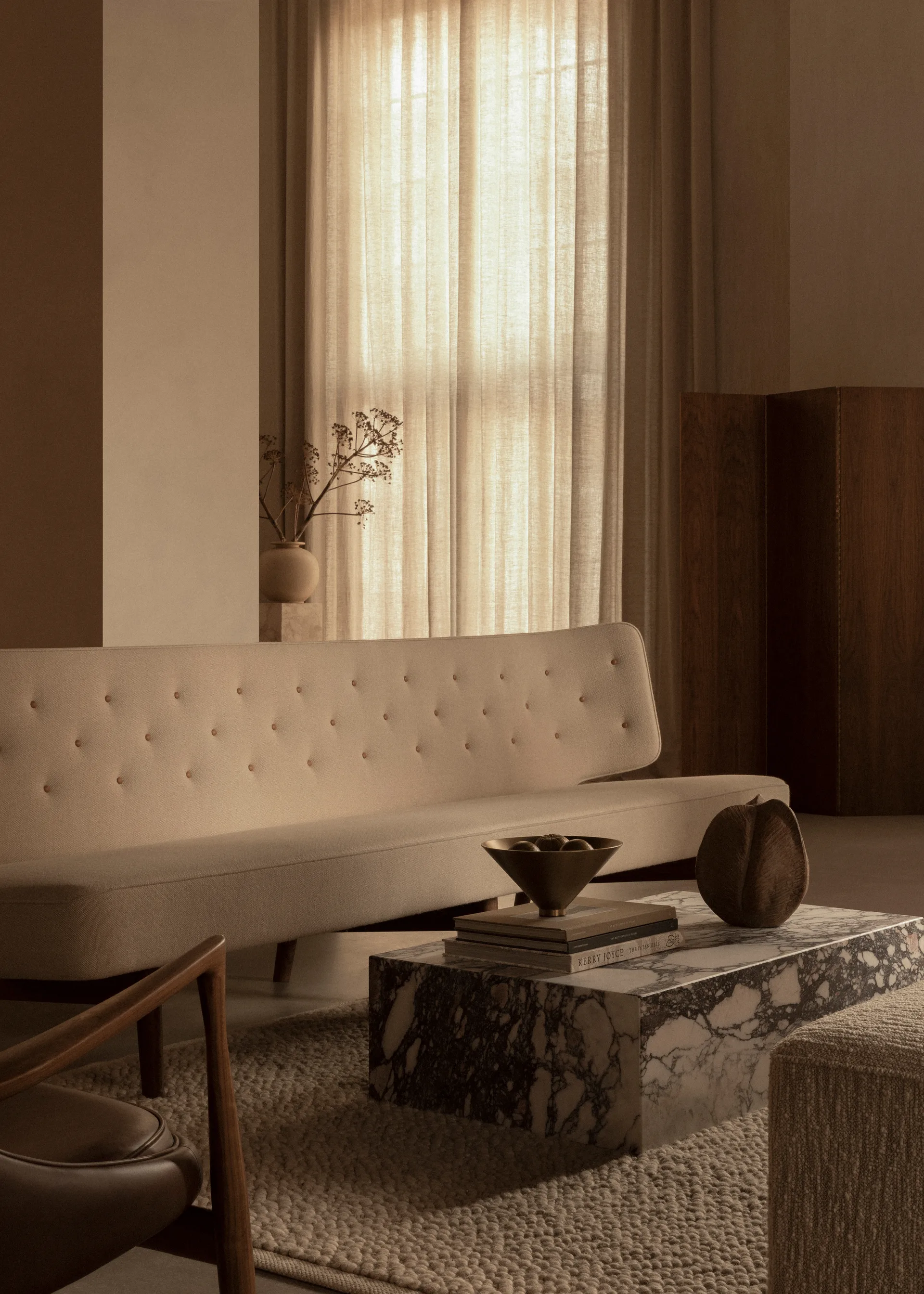 Plinth sohvapöytä, Monivärinen, rose, low Audo Copenhagen