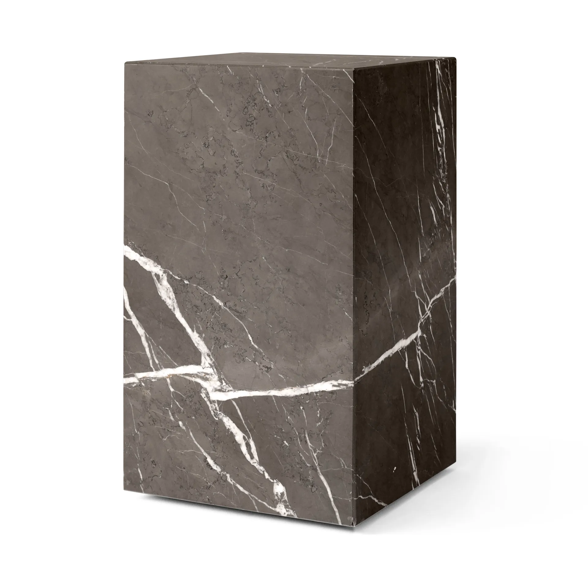 Plinth tall -sivupöytä 30 x 30 x 51 cm, Brown Audo Copenhagen