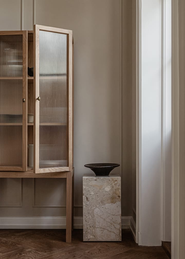 Plinth tall -sivupöytä 30 x 30 x 51 cm, Kunis Breccia Audo Copenhagen