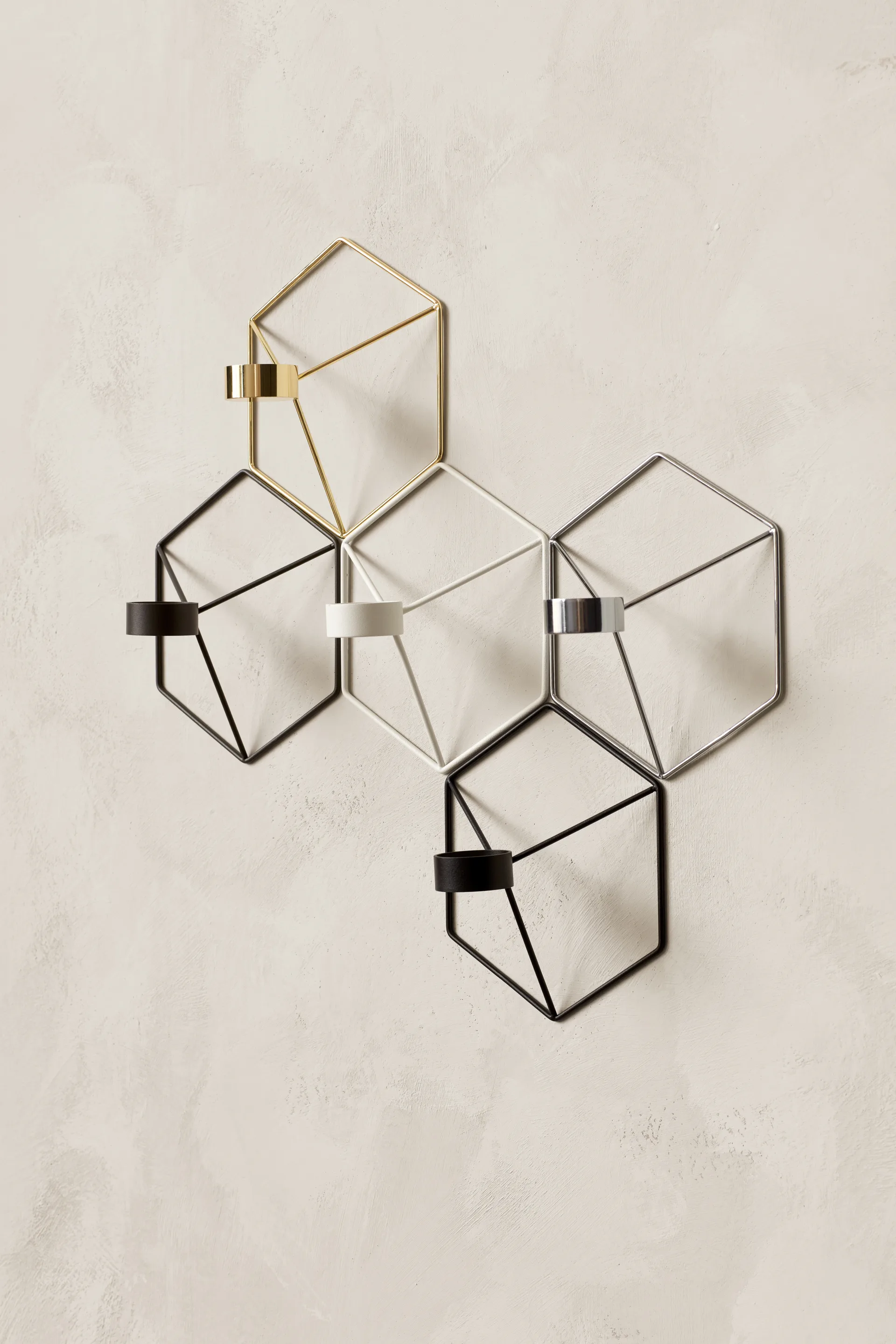 POV kynttilänjalka seinä, musta Audo Copenhagen