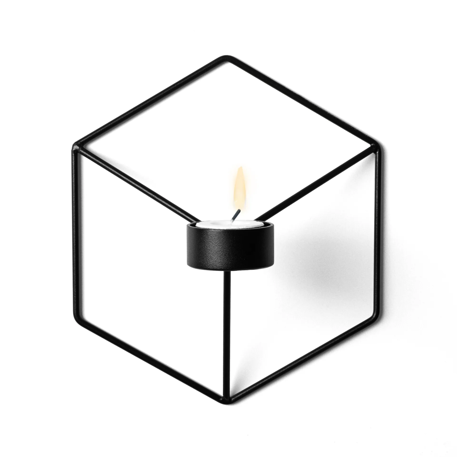 POV kynttilänjalka seinä, musta Audo Copenhagen