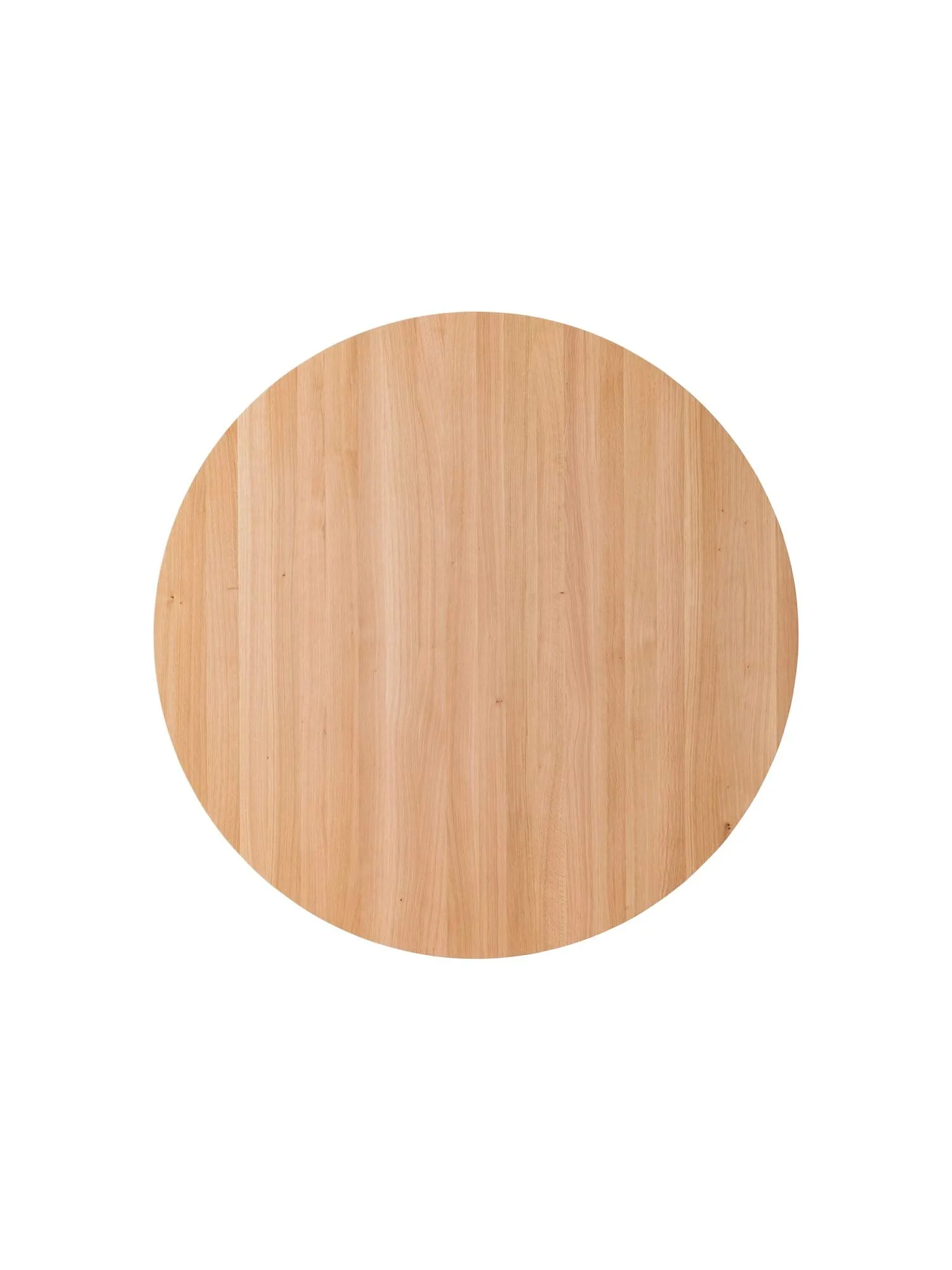 Puffin Dining Table tammiviilu Natural, Luonnollinen tammenviilu, Ø120 cm Audo Copenhagen