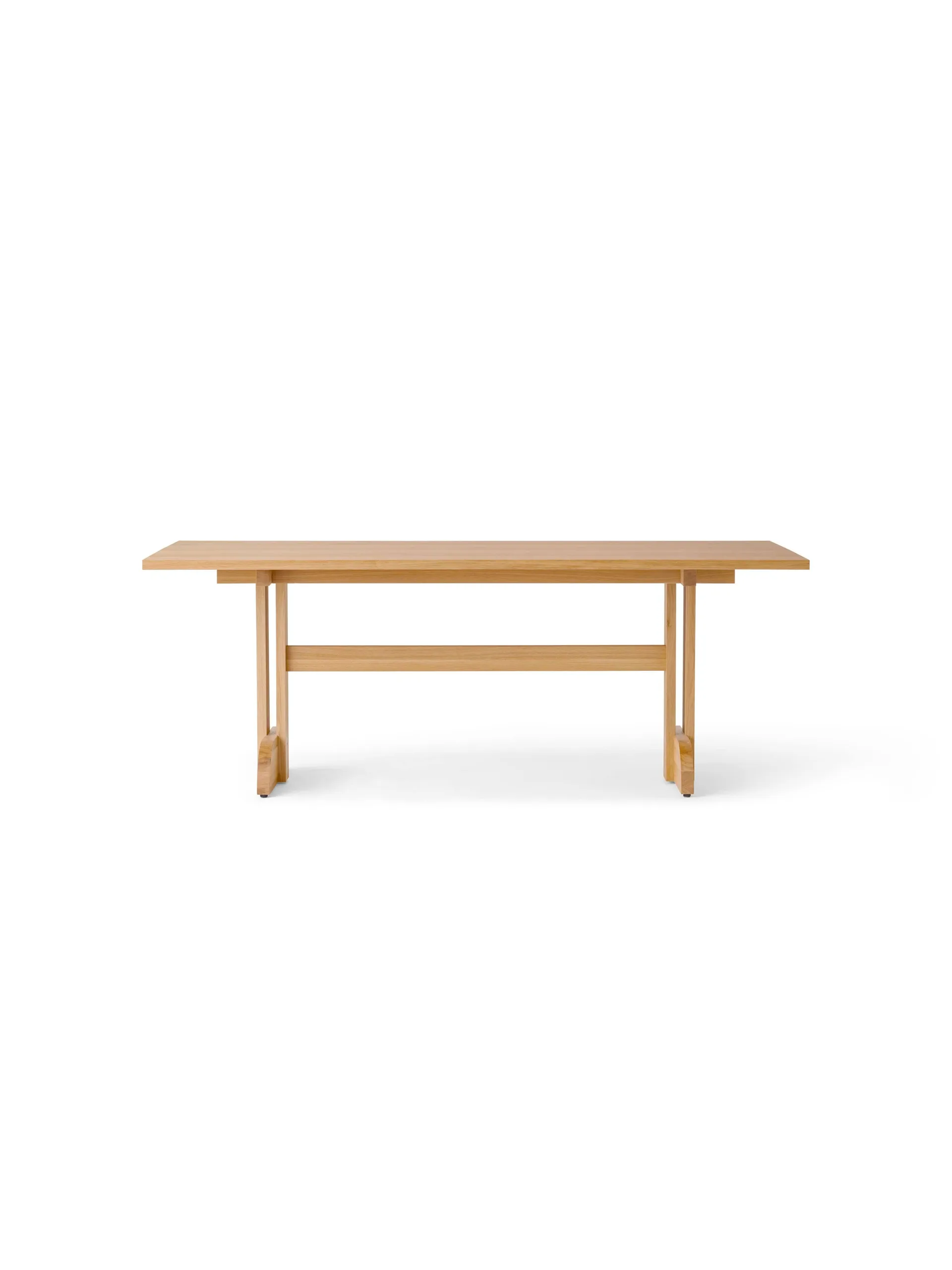 Puffin Dining Table tammiviilu Natural, Luonnollinen tammenviilu, 200x95 cm Audo Copenhagen
