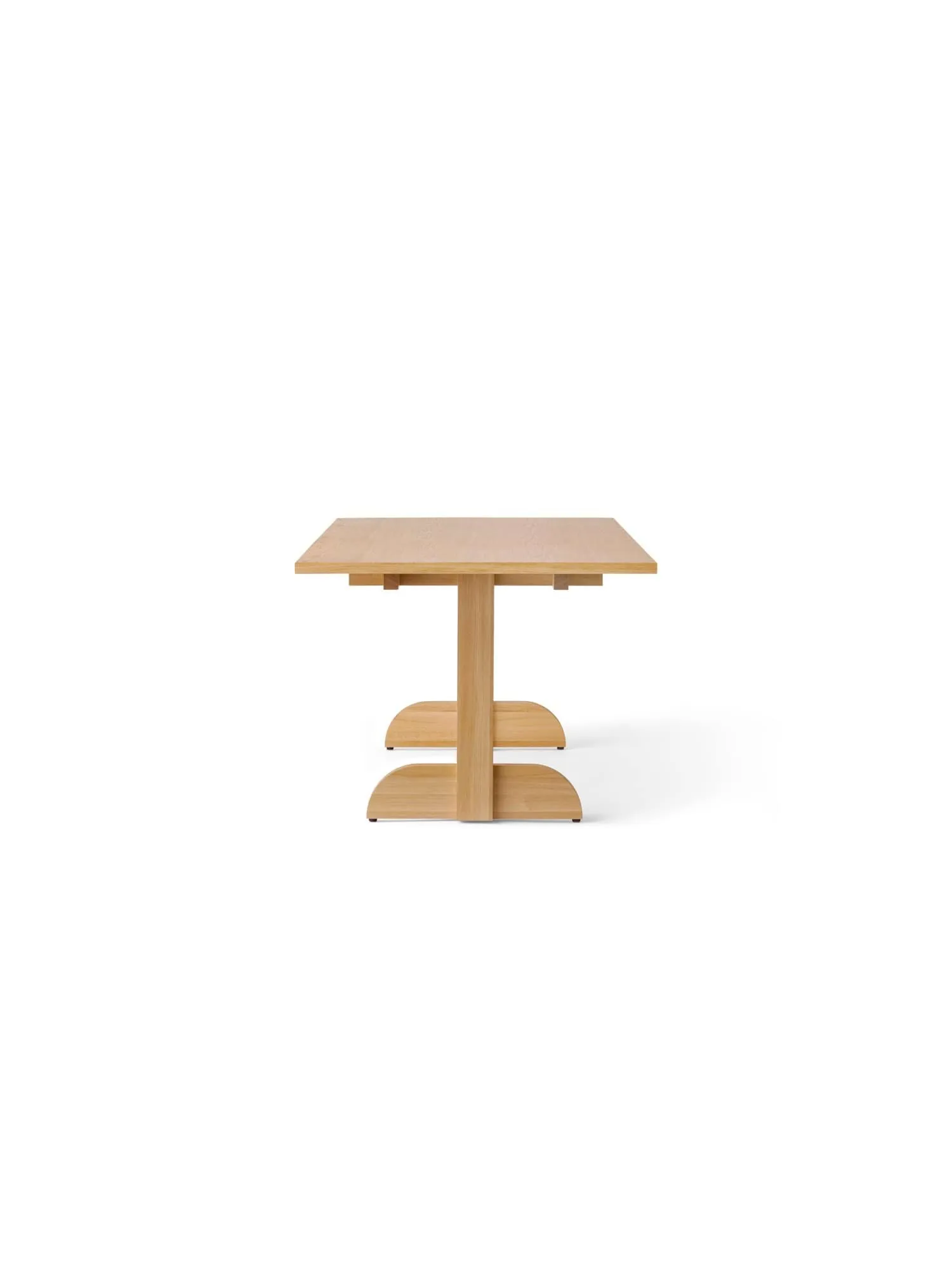 Puffin Dining Table tammiviilu Natural, Luonnollinen tammenviilu, 200x95 cm Audo Copenhagen