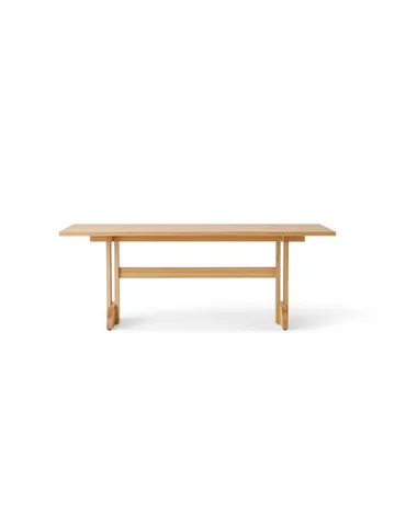 Puffin ruokapöytä Oak Solid Natural - Luonnollinen tammi, 200x95 cm - Audo Copenhagen